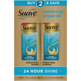 Suave Professionals Moisturizing Shine Enhancing Daily Shampoo & Conditioner