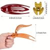 6pcs Thick Hair Clips for Women - Flat Banana Clip Barrettes for Styling - Simple and Durable Hair Accessories for Girls and Women