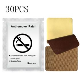 Natural Herbs Quit Smoking Patch Health Therapy Anti Smoke Smoking Patch (Option: 30pcs)