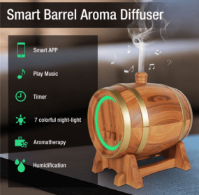 Smart APP aromatherapy machine (Option: EU Oak grain)