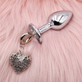 Love Chain Sex Toys Bell For Women (Option: Regular Size Butt Plug Silver)