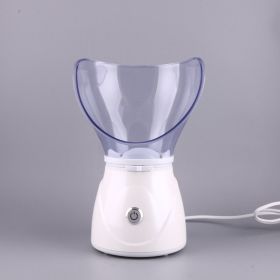 Humidifying and hydrating atomized steam face tester (Option: White-UK)