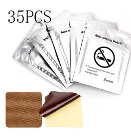 Natural Herbs Quit Smoking Patch Health Therapy Anti Smoke Smoking Patch (Option: 35PCS)