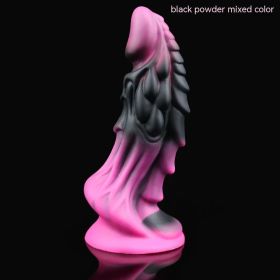 Mixed Color Silicone Toys For Men And Women (Option: Black Pink Mixed Color)