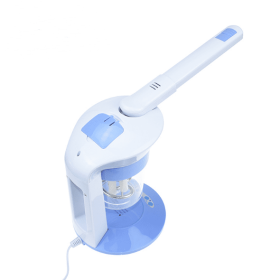 Water replenishing and moisturizing hot face steamer (Option: Blue-UK)