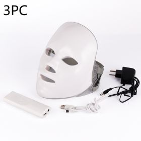 Beauty Instrument Beauty Skin Mask Instrument Seven-color Photon Rejuvenation (Option: Without original packaging 3PC-US)