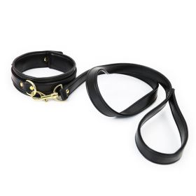 Leather Handcuffs Leg Cuffs With Waist Restraint Belt Toys (Option: 1 Style)