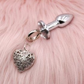 Love Chain Sex Toys Bell For Women (Option: Mini Number Butt Plug Silver)