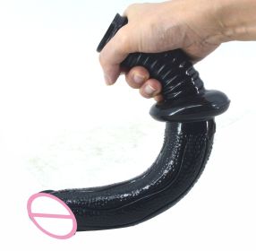 Double-headed Handle Skin Simulation Into Penis (Option: FAAK68 Black)