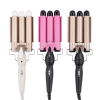 Hair Curler Triple Barrels Ceramic Hair Curling Iron Professional Hair Waver Tongs Styler Tools for All Hair Types