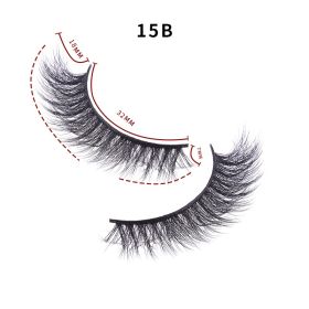 Soft and Thick Multi-Layer Three-Dimensional False Eyelashes Mimic Mink Hair (Series: 1)