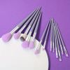 13pcs Soft and Fluffy Makeup Brush Set for Flawless Application of Foundation, Blush, Powder, and Eyeshadow - Beauty Tool for Professional Results