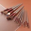 13pcs Soft and Fluffy Makeup Brush Set for Flawless Application of Foundation, Blush, Powder, and Eyeshadow - Beauty Tool for Professional Results