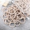 50pcs/Set Women Girls Basic Hair Bands 1.57inch Simple Solid Colors Elastic Headband Hair Ropes Ties Hair Accessories Ponytail Holder