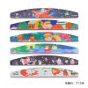 1Box Christmas Nail File Colorful Double-Side Sanding Strip 100/180 Nail File Set Nail Polishing