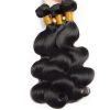 Women Wig 1 Bunch 8-24 Inch Unprocessed Wave Peruvian Virgin Human Hair Extension Wig