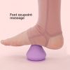 Silicone Massage Cone Solid Adsorption Ball Psoas Thoracic Spine Back Scapula Foot Yoga Muscle Releas Deep Tissue Massage Ball For Pain Relief - Multi